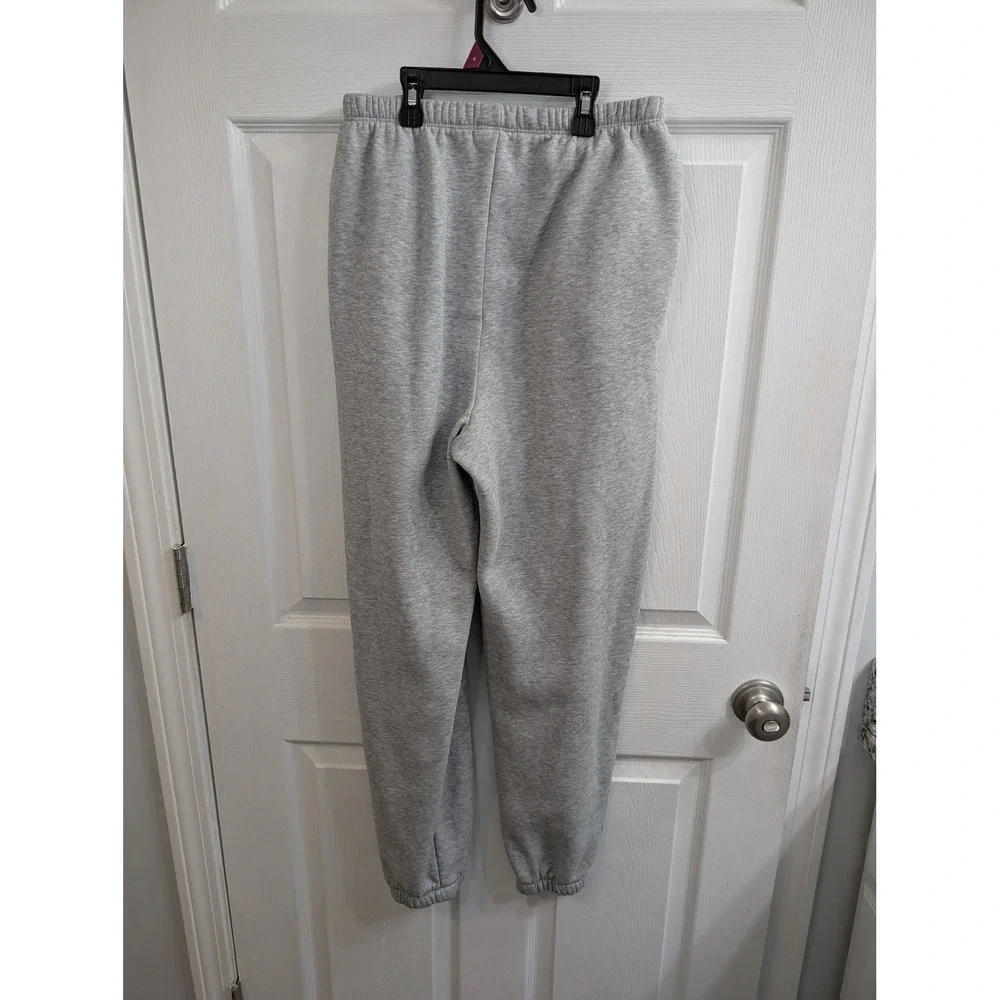 Nuuds Everyday‎ Sweatpants Women Heather Gray Relaxed Joggers Fleece - Size S